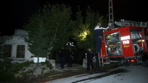 Bağ Evindeki Yangın Korkuttu