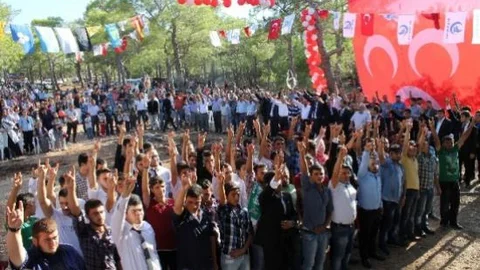 Ülkücüler Silifke'de Birliğe Çağrı Şöleni Düzenledi