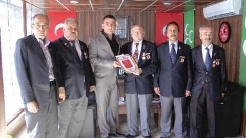 Muharip Gaziler Derneği Ziyaretlerde Bulundu