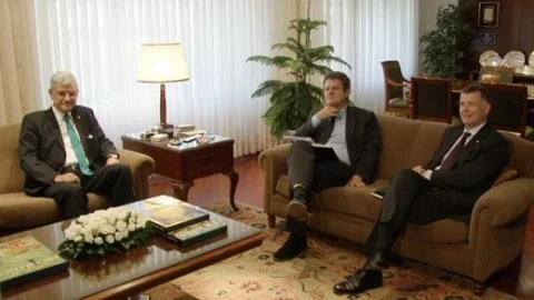 Bakan Bozkır İngiltere Ve İsveç Büyükelçilerini Kabul Etti