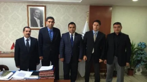 İller Bankası Bölge Müdürü Ali Tekataş Maski'yi Ziyaret Etti