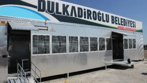 Mobil Mezbaha Kurban Bayramında Hizmete Hazır