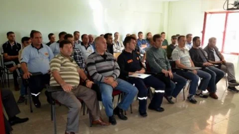 İtfaiye Erlerine Doğalgaz Yangınları Eğitimi