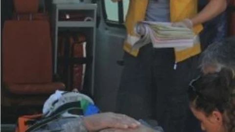 İskele Kırıldı Düşen İşçi Yaralandı