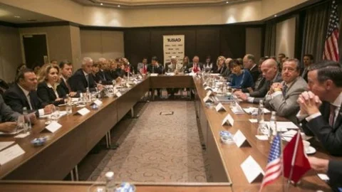 Tüsiad Yönetim Kurulu Abd Ticaret Bakanı Penny Prıtzker İle Görüştü