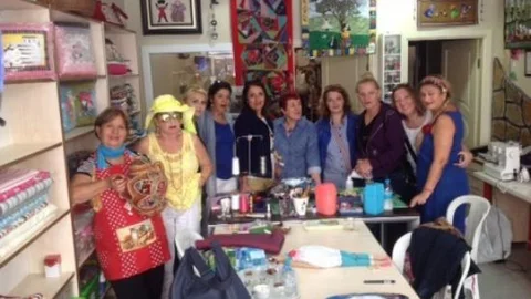 Düzceli Kırk Yama Sanatçısına Ressamlardan Büyük İlgi