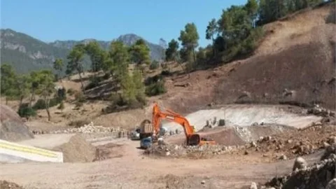 Adrasan'da 6 Bin Dekar Tarım Alanı Suya Kavuşacak