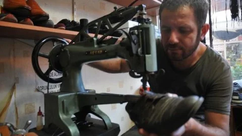 Ayakkabı Tamirciliği Artık Tarih Oluyor