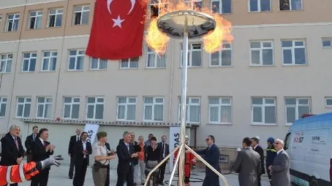 Çerkezköy Kaymakamı Kubilay'dan Doğal Ateş