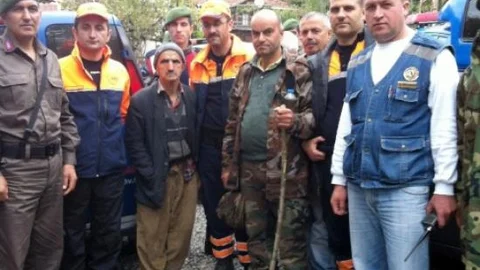 Kayıp Köylü Kestane Toplarken Bulundu