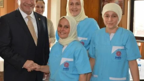 Karesi Belediyesi'nde Bayramlaşma Yapıldı