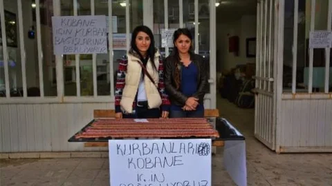 Hakkari'de Kurban Bağışı İçin Stant Açıldı