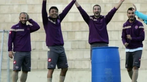 Osmanlıspor Fk'da Neşeli Antrenman