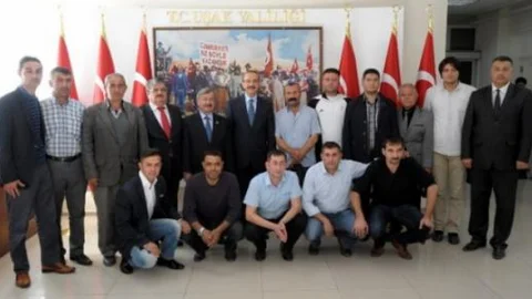 Uşak'ta amatör spor kulüplerine yardım!