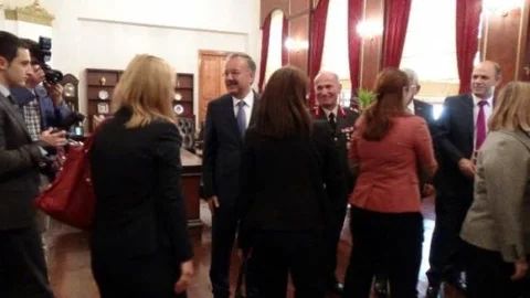 Kars'ta Protokol Bayramlaştı