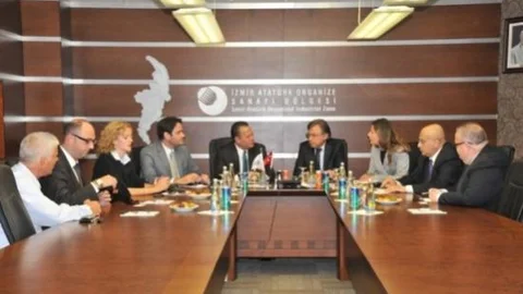 Uğurtaş Makedonya Devlet Bakanı Naumoff'u Ağırladı