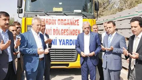 Kobanelilere 160 ton gıda yardımı!