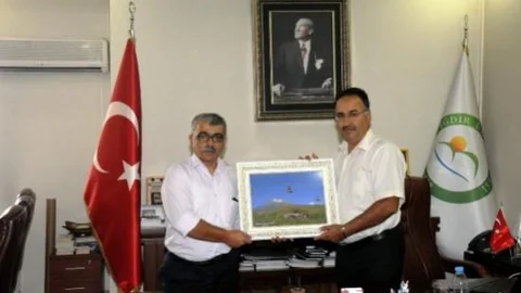 Şube Müdürü Türkoğlu'dan Rektör Yılmaz'a Ziyaret