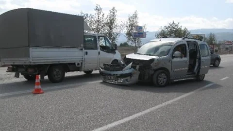 Niksar'da Trafik Kazası: 1 Yaralı