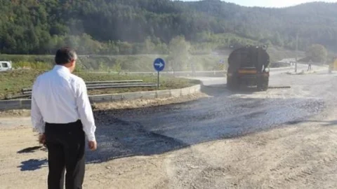 Ulus'ta Üst Yapı Çalışmaları Devam Ediyor