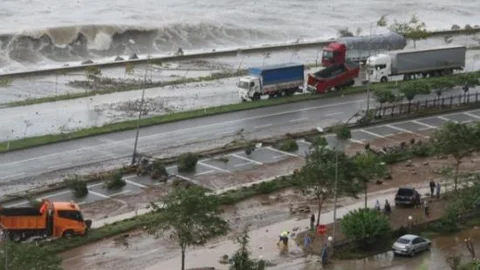Giresun'da Fırtına
