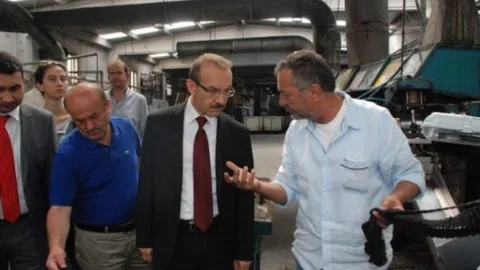 Vali Yavuz Uşak Deri Karma Osb'de İncelemelerde Bulundu