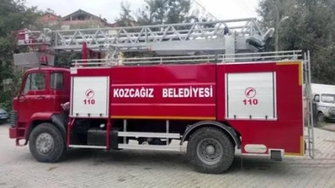 Kozcağız'da İtfaiye Aracı Yenilendi