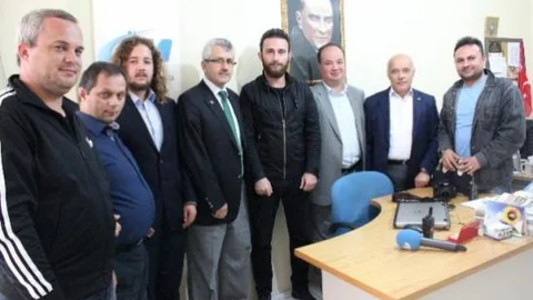 Saadet Partisi Teşkilatı İha Edirne Bürosunu Ziyaret Etti