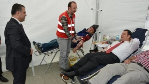 Safranbolu'da Kan Bağışı Kampanyası