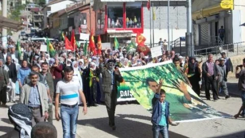 Beytüşşebap'ta Işid'in Kobani'ye Yönelik Saldırıları Kınandı