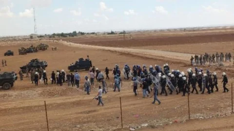 Kobani'ye Gitmek İsteyen Gruba Müdahale