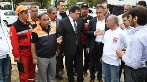 Vali Küçük Suruç'ta