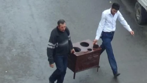 Kars'ta Havalar Soğudu Soba Satışları Arttı