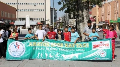 Karaman'da Amatör Spor Haftası Etkinlikleri