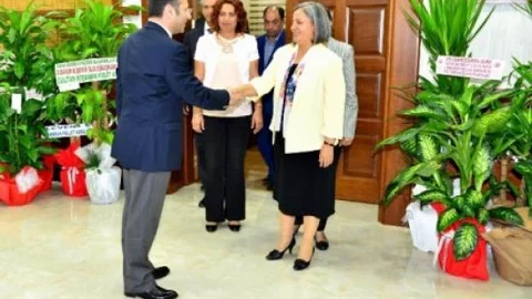 Kışanak'tan Vali Aksoy'a Ziyaret