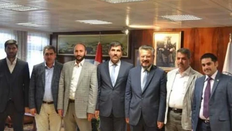 Din Bir-sen'den Muş Belediye Başkanı'na Ziyaret