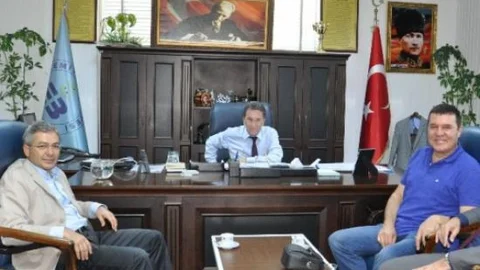 Mithat Körler'den Başkan Saka'ya Ziyaret