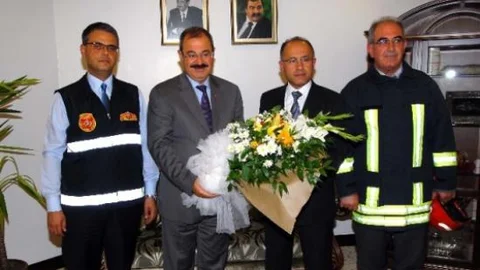 Konukoğlu İtfaiye Haftası'nı Kutladı