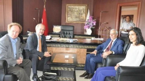 Alman Heyetten Mardin Büyükşehir'e Ziyaret