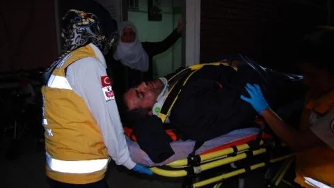 Motosiklet İle Otomobil Çarpıştı: 1 Yaralı