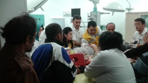 Tuvalete Giderken Çatıdan Düştü