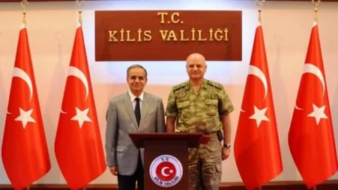 Tuğgeneral Doğan Vali Tapsız'ı Ziyaret Etti