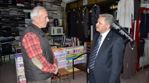 Erzincan Valisi Süleyman Kahraman Esnaf Ziyeretlerinde Bulundu