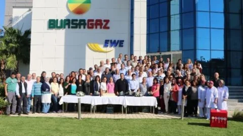 Bursagaz Ailesi Bayramlaştı