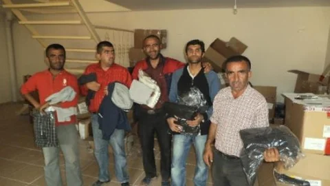 Mazıdağı Kaymakamı Çelik Engelli Vatandaşlara Hediye Dağıttı