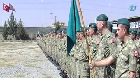 Türk askerlerinin 4 km uzaklıktaki bayramı!