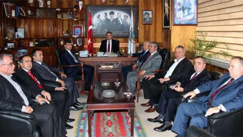 Genel Maden-İş Sendikası'nda bayramlaşma!