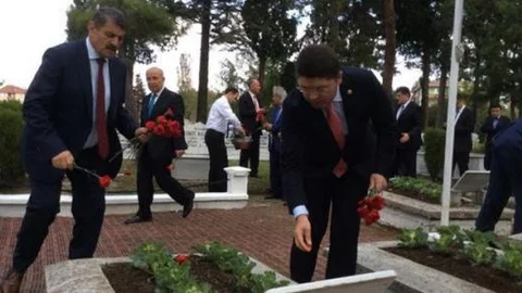 Bartın'da protokol bayramlaştı!