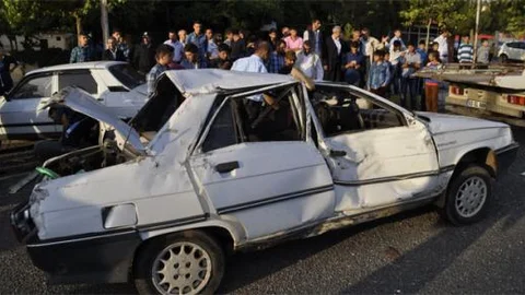 Ziyaret dönüşü kaza: 7 yaralı!