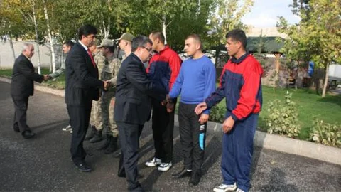 Pasinler'de bayramlaşma!